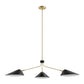 Journey 3-Light 14" Arm Pendant by Modway