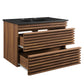 Render 30" Wall-Mount Bathroom Vanity by Modway