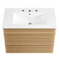 Render 30" Wall-Mount Bathroom Vanity by Modway