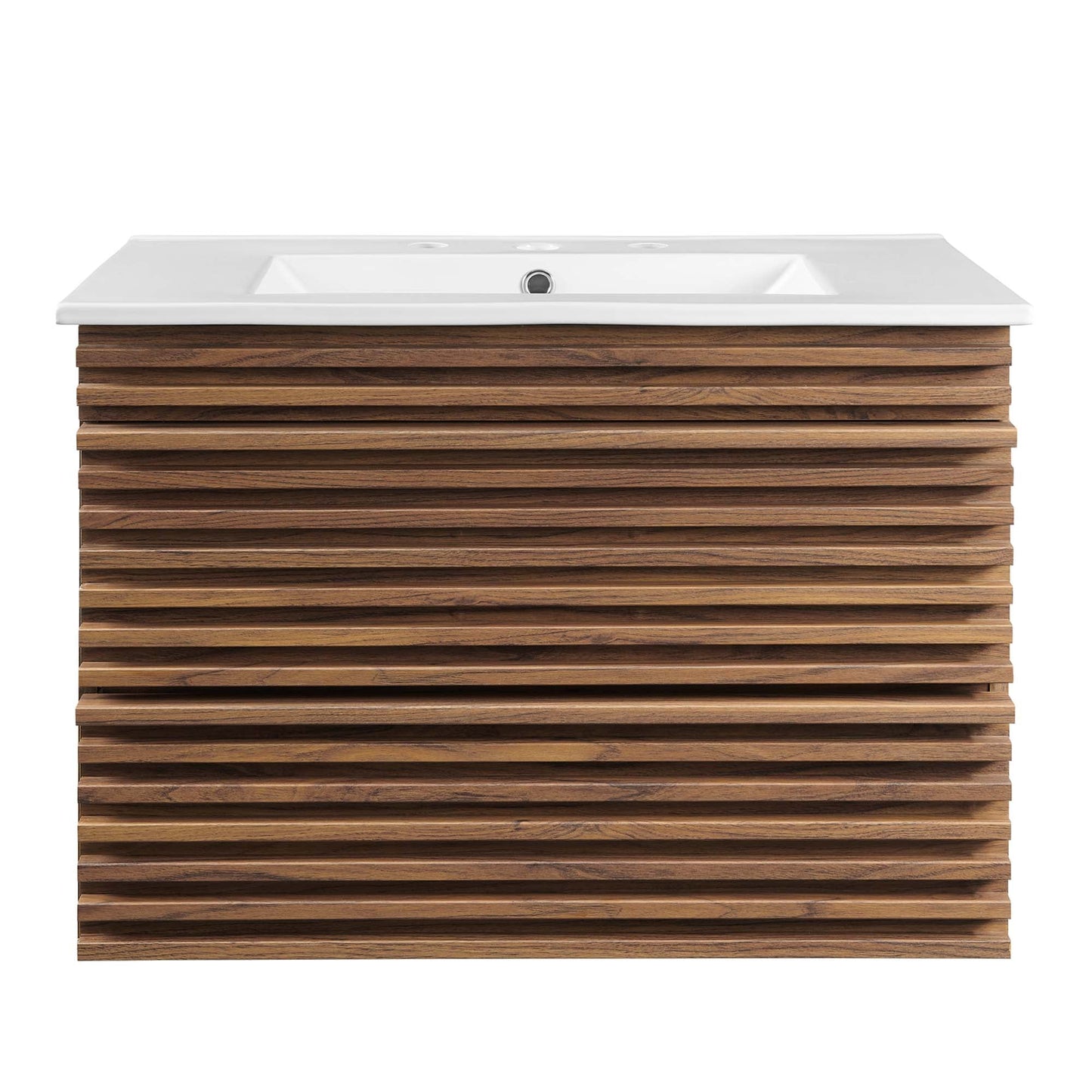 Render 30" Wall-Mount Bathroom Vanity by Modway
