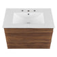 Render 30" Wall-Mount Bathroom Vanity by Modway
