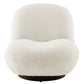 Kindred Boucle Upholstered Fabric Swivel Chair by Modway