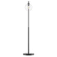 Silo Glass Globe Glass and Metal Floor Lamp by Modway