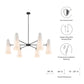Beacon 6-Light Chandelier by Modway