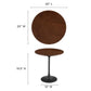 Lippa 20" Round Wood Side Table by Modway