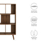 Transmit 5 Shelf Wood Grain Bookcase by Modway