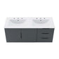 Vitality 48" Double Sink Bathroom Vanity by Modway