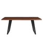 Viggo 74" Live Edge Acacia Wood Dining Table by Modway