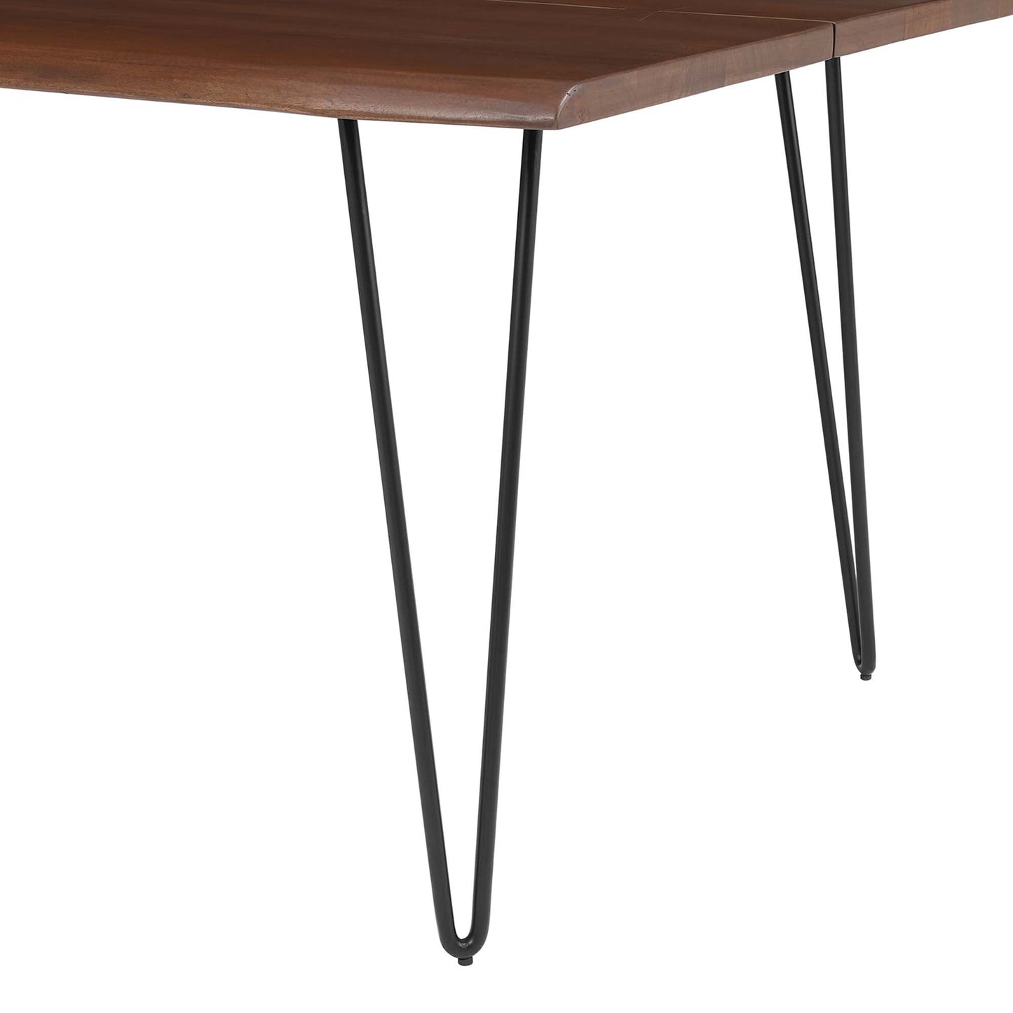 Ardor 74" Live Edge Acacia Wood Dining Table by Modway