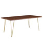 Ardor 74" Live Edge Acacia Wood Dining Table by Modway