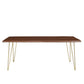 Ardor 74" Live Edge Acacia Wood Dining Table by Modway