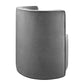Della Performance Velvet Fabric Swivel Chair by Modway