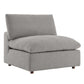 Commix Down Filled Overstuffed Boucle Fabric Armless Chair by Modway