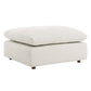 Commix Down Filled Overstuffed Boucle Fabric Ottoman by Modway