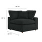 Commix Down Filled Overstuffed Boucle Fabric Corner Chair by Modway