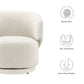Celestia Boucle Fabric Swivel Chair by Modway