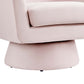 Astral Performance Velvet Fabric and Wood Swivel Chair by Modway