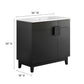 Miles 36" Bathroom Vanity by Modway