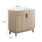 Miles 36" Bathroom Vanity by Modway