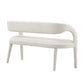 Pinnacle Boucle Fabric Accent Bench by Modway