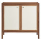 Capri 33" Wood Grain Storage Cabinet by Modway