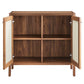 Capri 33" Wood Grain Storage Cabinet by Modway