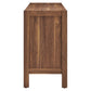 Capri 65" Wood Grain Sideboard Storage Cabinet by Modway