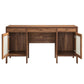 Capri 58" Wood Grain Office Desk by Modway
