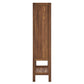 Capri Tall Wood Grain Standing Storage Cabinet by Modway