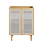 Calla 24" Perforated Metal Bathroom Vanity Cabinet