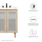 Calla 24" Perforated Metal Bathroom Vanity Cabinet