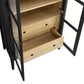 Nolan Tall Arched Storage Display Cabinet by Modway