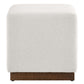 Tilden 17" Square Boucle Upholstered Ottoman by Modway