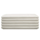 Mezzo Boucle Upholstered Storage Bench by Modway