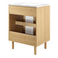Calla 24" Perforated Metal Bathroom Vanity by Modway