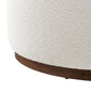 Tilden Large 38" Round Boucle Upholstered Ottoman by Modway