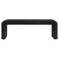 Simba Boucle Fabric Waterfall Long Bench by Modway