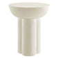 Caspian Round Concrete Side Table by Modway