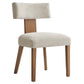 Nalani Fabric Upholstered Dining Chairs Set of 2 by Modway