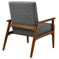 Jensen Boucle Fabric Accent Chair by Modway