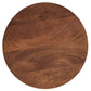 Valeo Round Wood and Metal Side Table by Modway