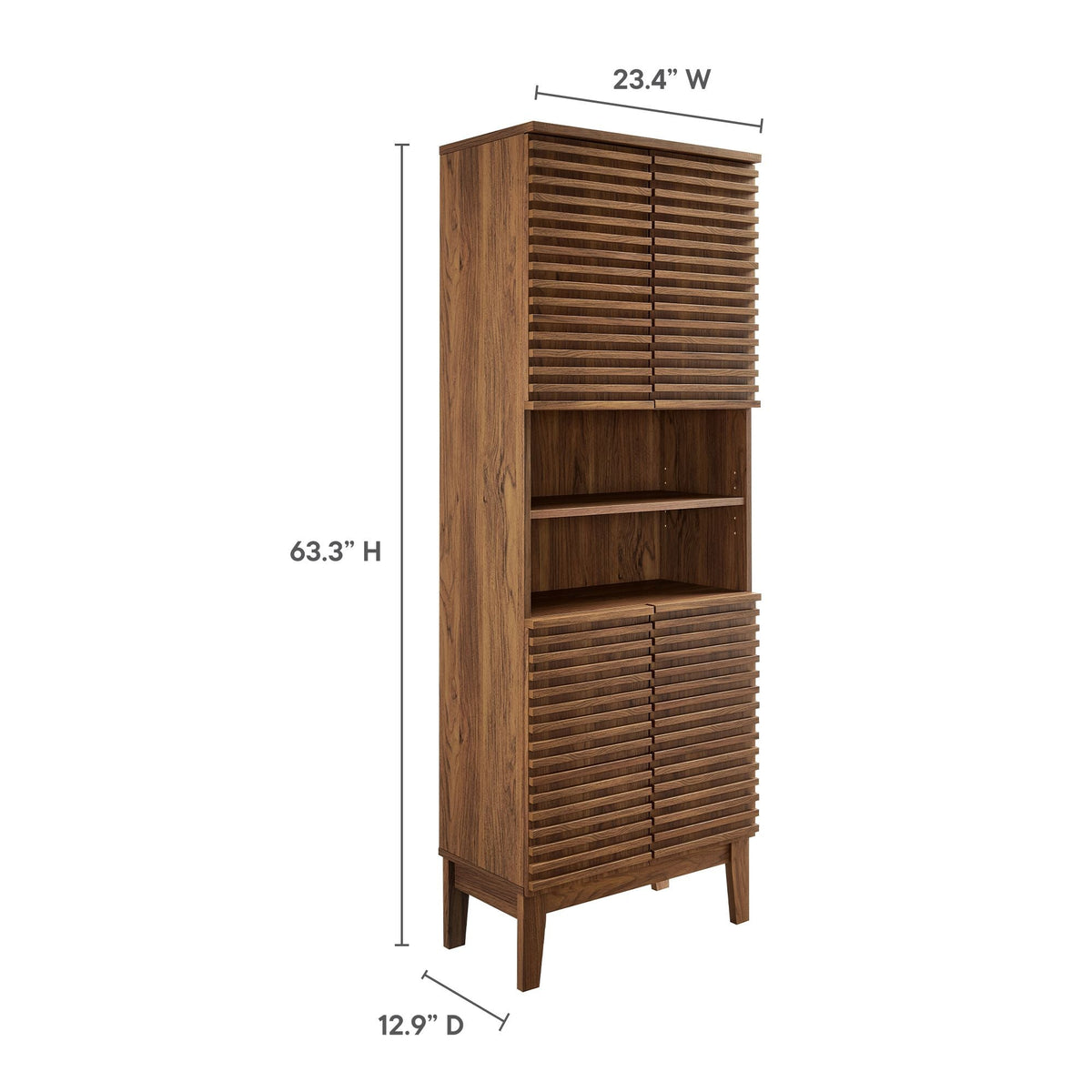 Render Tall Bathroom Storage Cabinet by Modway