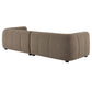 Liana Right-Facing Upholstered Fabric Modular Sofa with Chaise by Modway