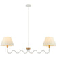 Sunlit Squiggle 2-Arm Pendant Light by Modway