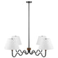 Sunlit Squiggle 4-Arm Pendant Light by Modway