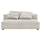 Solace Modular Corduroy Upholstered Armless Loveseat by Modway
