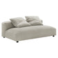 Solace 2-Piece Modular Upholstered Fabric Sectional Sofa with Chaise by Modway