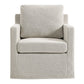 Serene Fabric Slipcovered Swivel Armchair by Modway