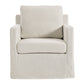 Serene Fabric Slipcovered Swivel Armchair by Modway