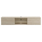 Render 70" Faux Travertine Wall-Mount Media Console TV Stand